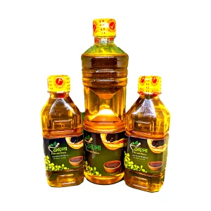 Cold Pressed Bhalo Mustard Oil (ভালো সরিষার তেল)